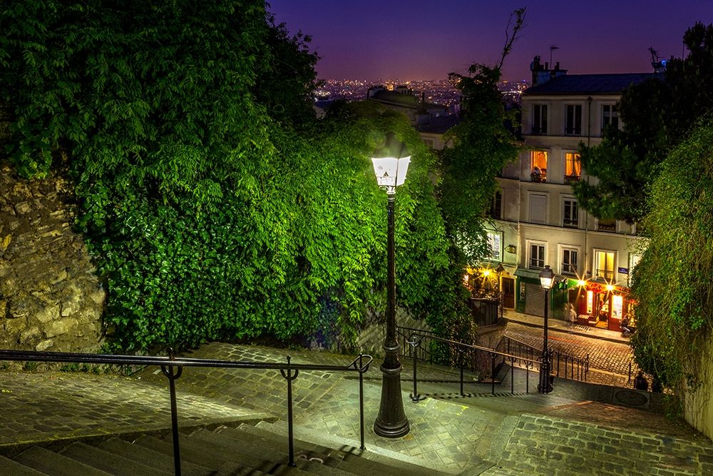 Montmartre Steps art print by H.J. Herrera for $57.95 CAD