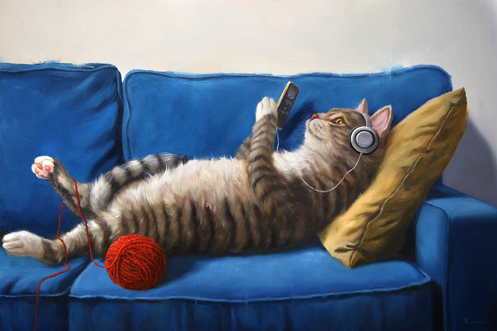Lazy Sunday art print by Lucia Heffernan for $57.95 CAD