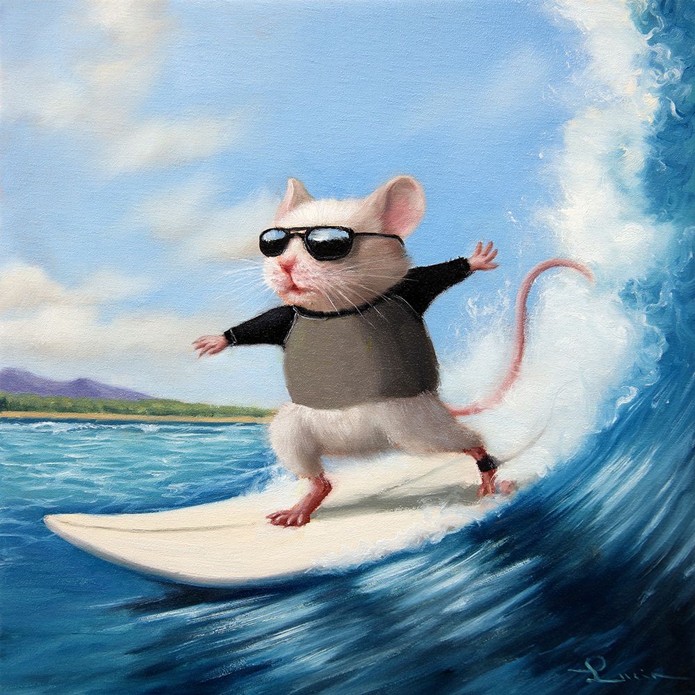 Surfs Up art print by Lucia Heffernan for $57.95 CAD