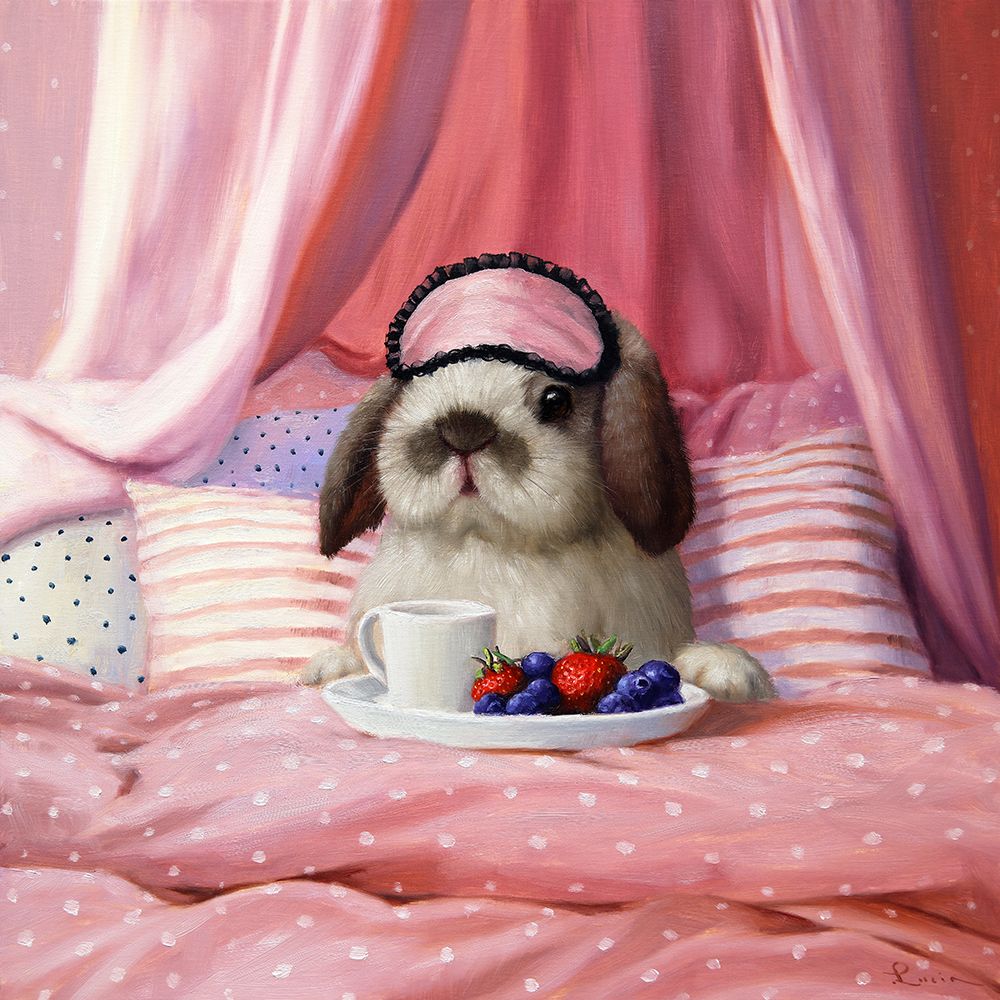 Breakfast In Bed art print by Lucia Heffernan for $57.95 CAD