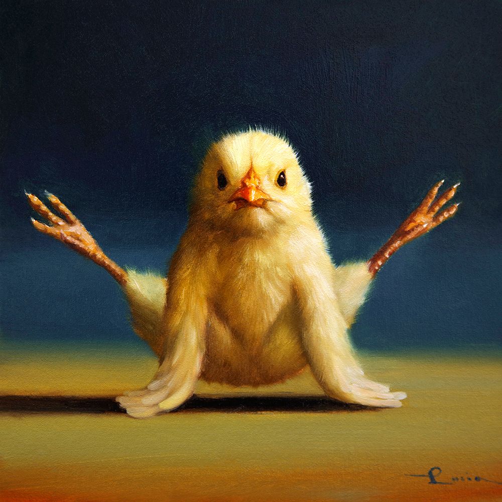 Yoga Chick Firefly art print by Lucia Heffernan for $57.95 CAD