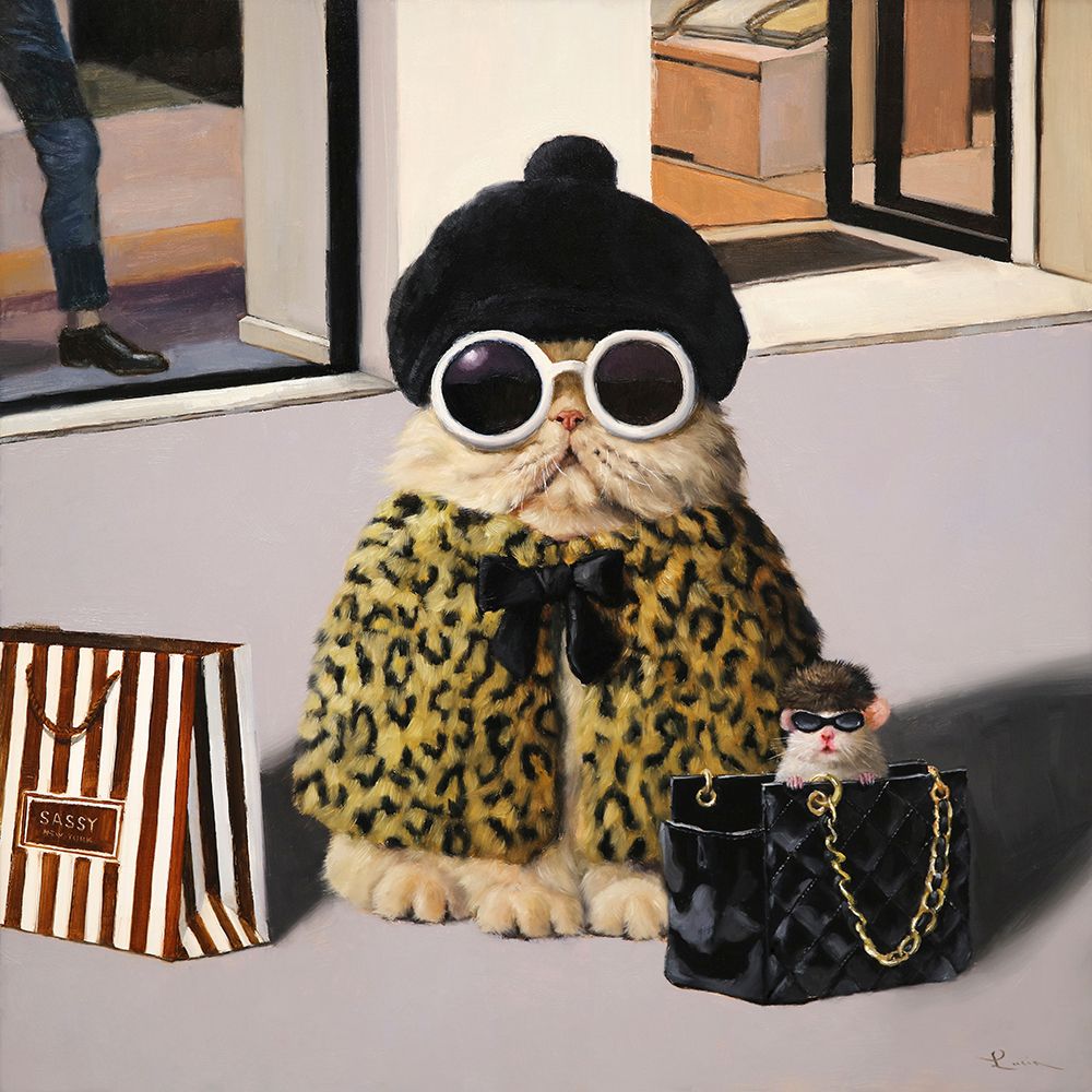 Retail Therapy art print by Lucia Heffernan for $57.95 CAD