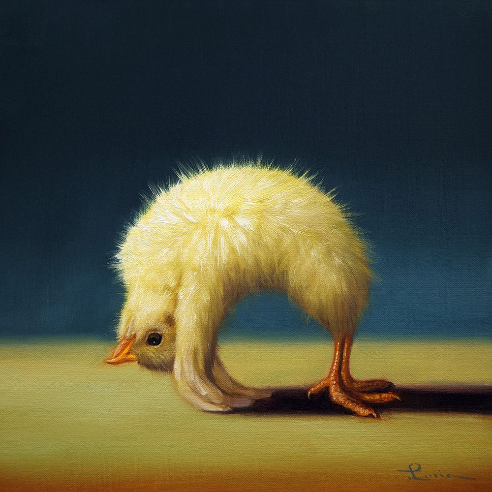 Yoga Chick Upward Bow art print by Lucia Heffernan for $57.95 CAD