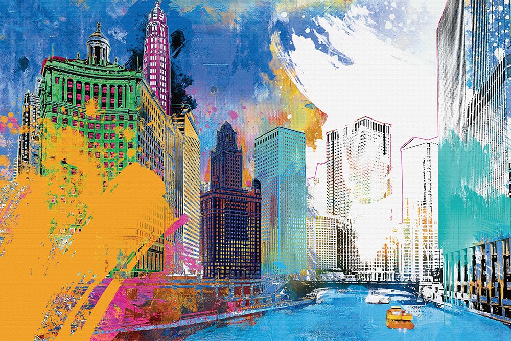 Chicago Impression art print by Porter Hastings for $57.95 CAD