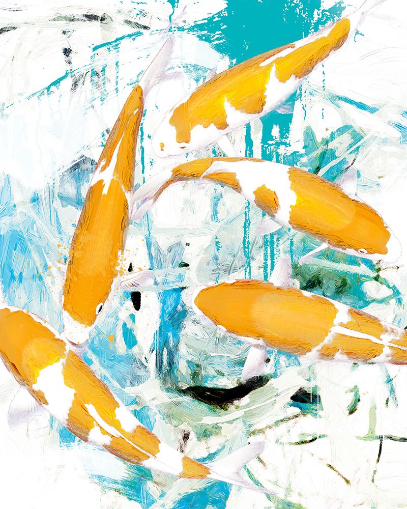 Winter Koi 1 art print by Porter Hastings for $57.95 CAD