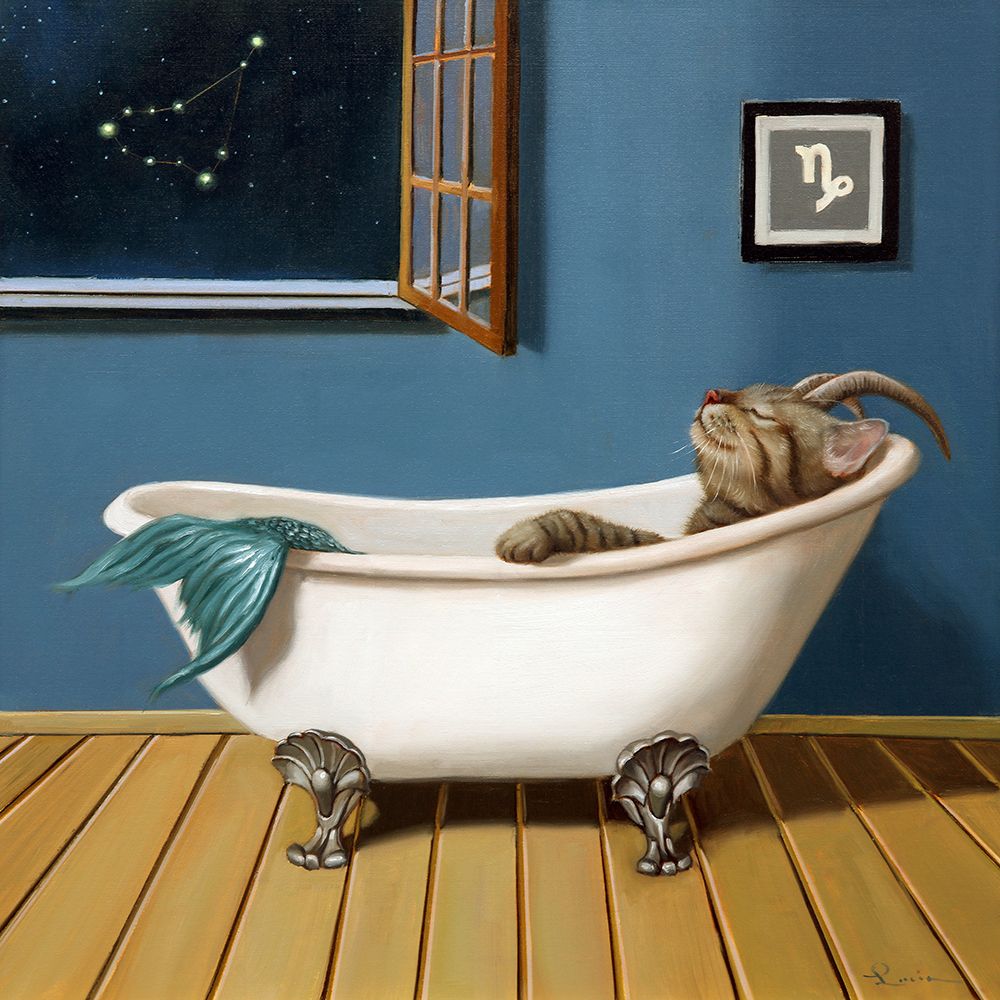 Capricorn art print by Lucia Heffernan for $57.95 CAD