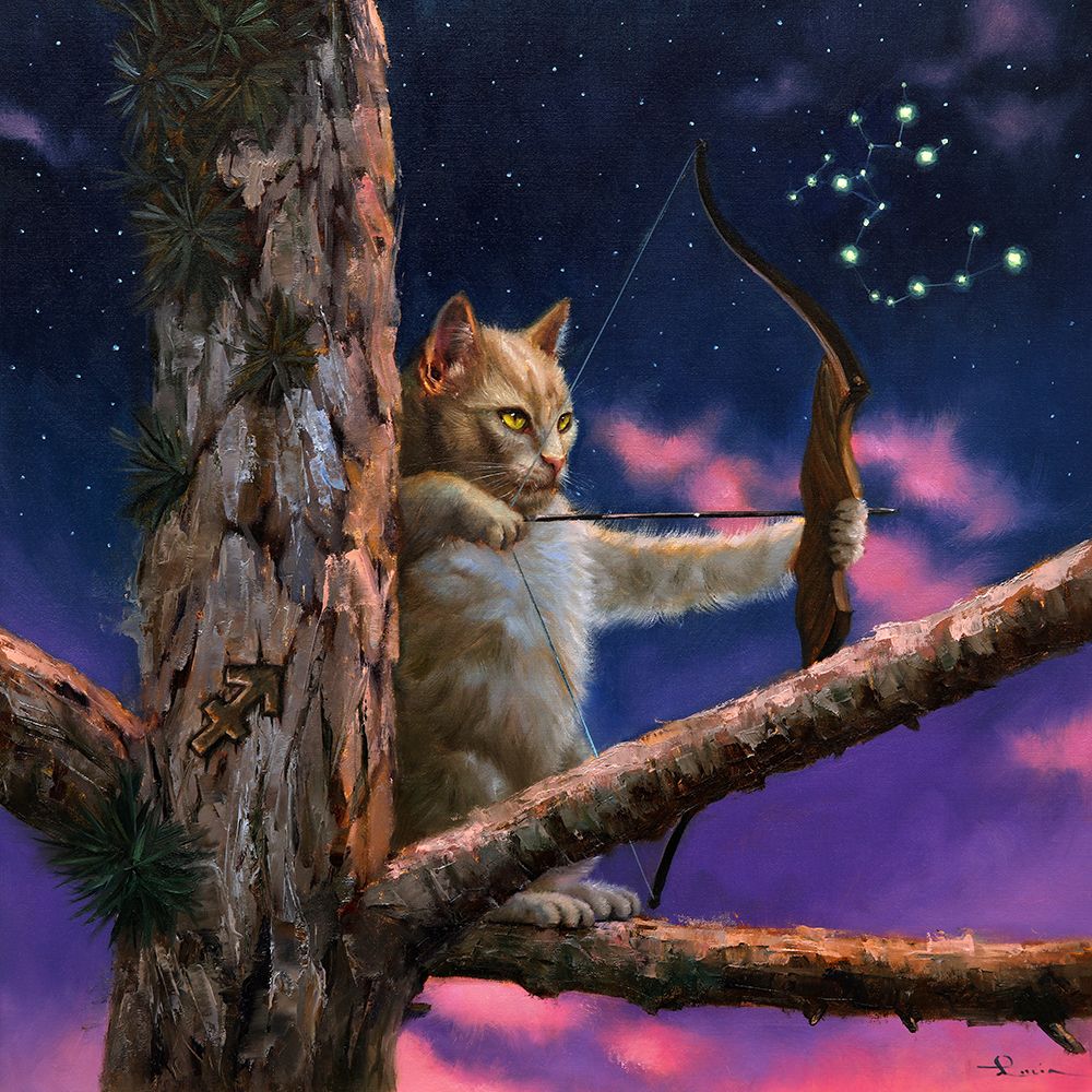 Sagittarius art print by Lucia Heffernan for $57.95 CAD