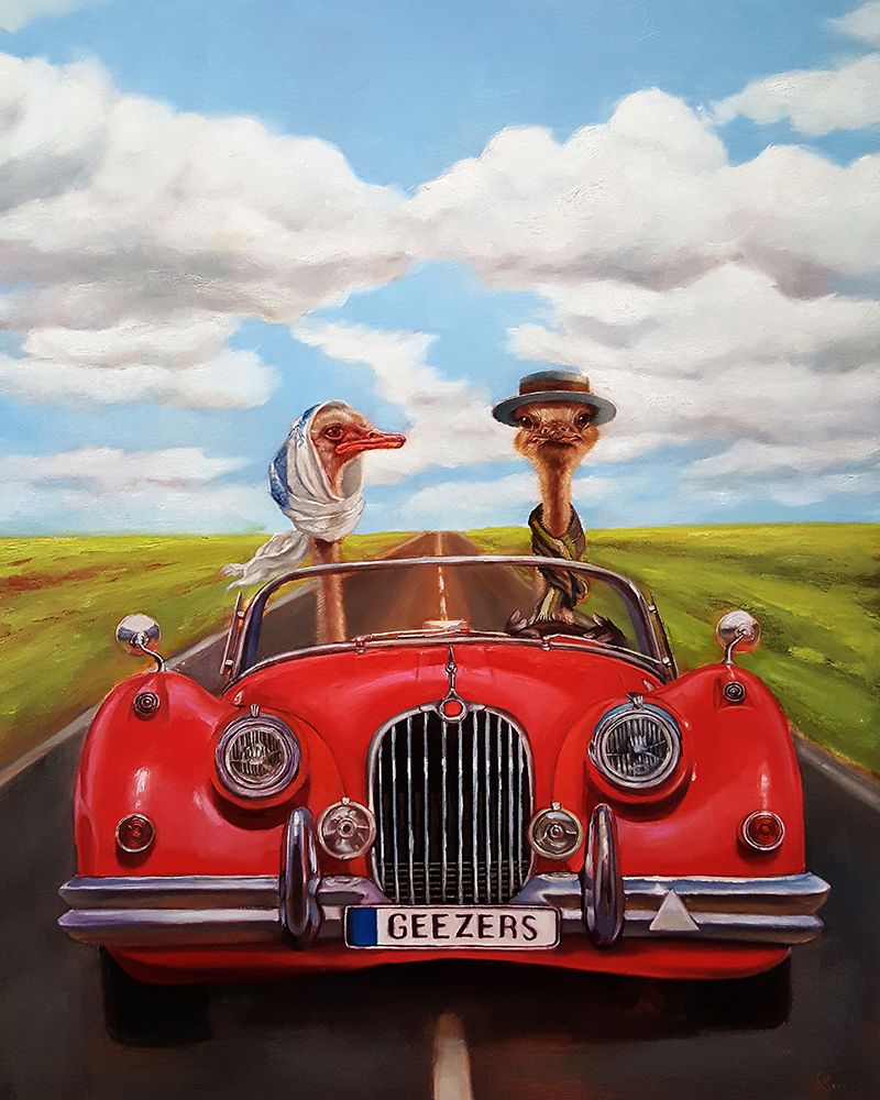 Geezers art print by Lucia Heffernan for $57.95 CAD