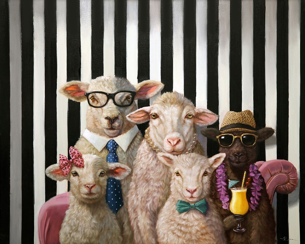 Family Portrait art print by Lucia Heffernan for $57.95 CAD