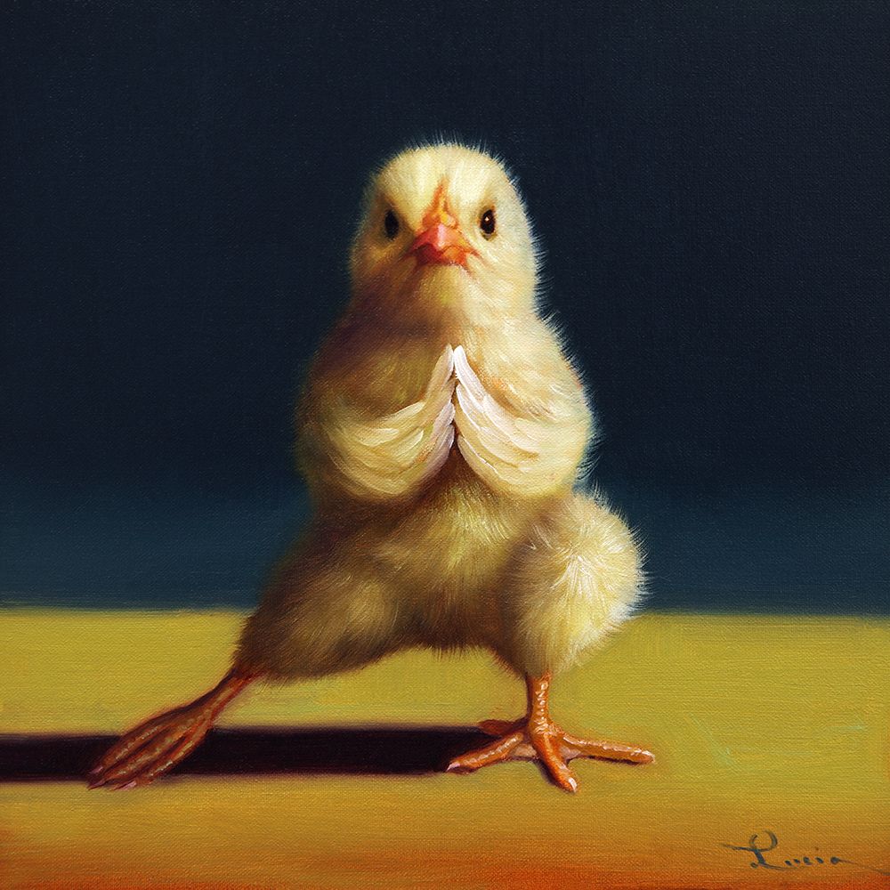 Yoga Chick Side Lunge art print by Lucia Heffernan for $57.95 CAD