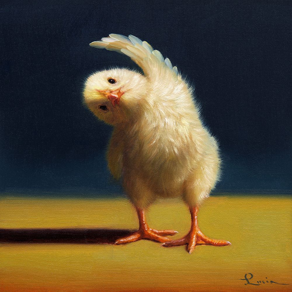 Yoga Chick Standing Side Bend art print by Lucia Heffernan for $57.95 CAD