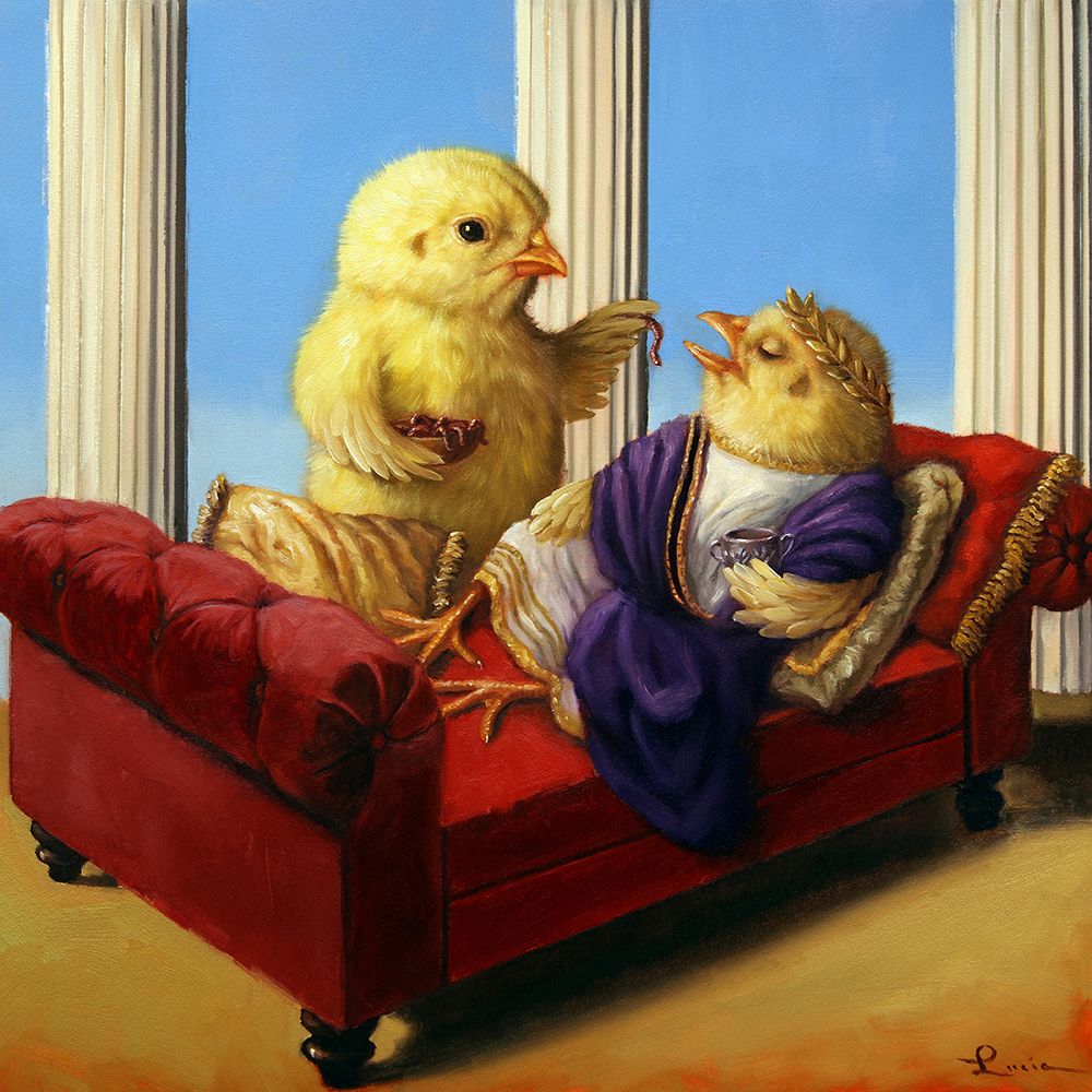Emperors Lunch art print by Lucia Heffernan for $57.95 CAD