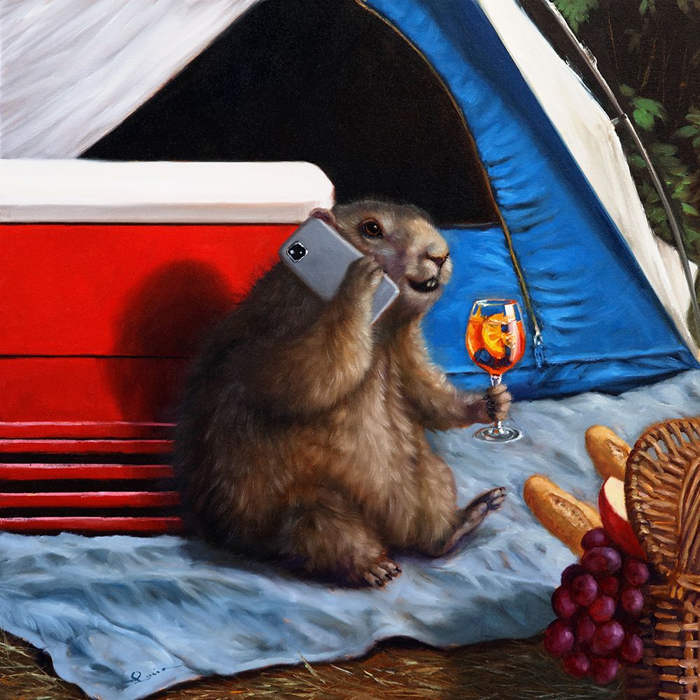 When The Campers Are Away art print by Lucia Heffernan for $57.95 CAD