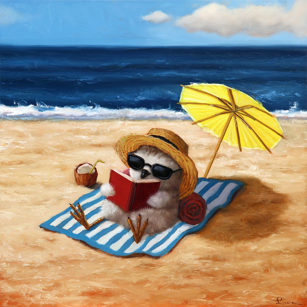 Beach Chick art print by Lucia Heffernan for $57.95 CAD