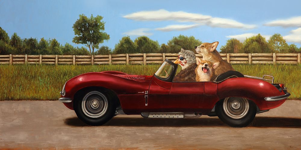 Country Drive art print by Lucia Heffernan for $57.95 CAD