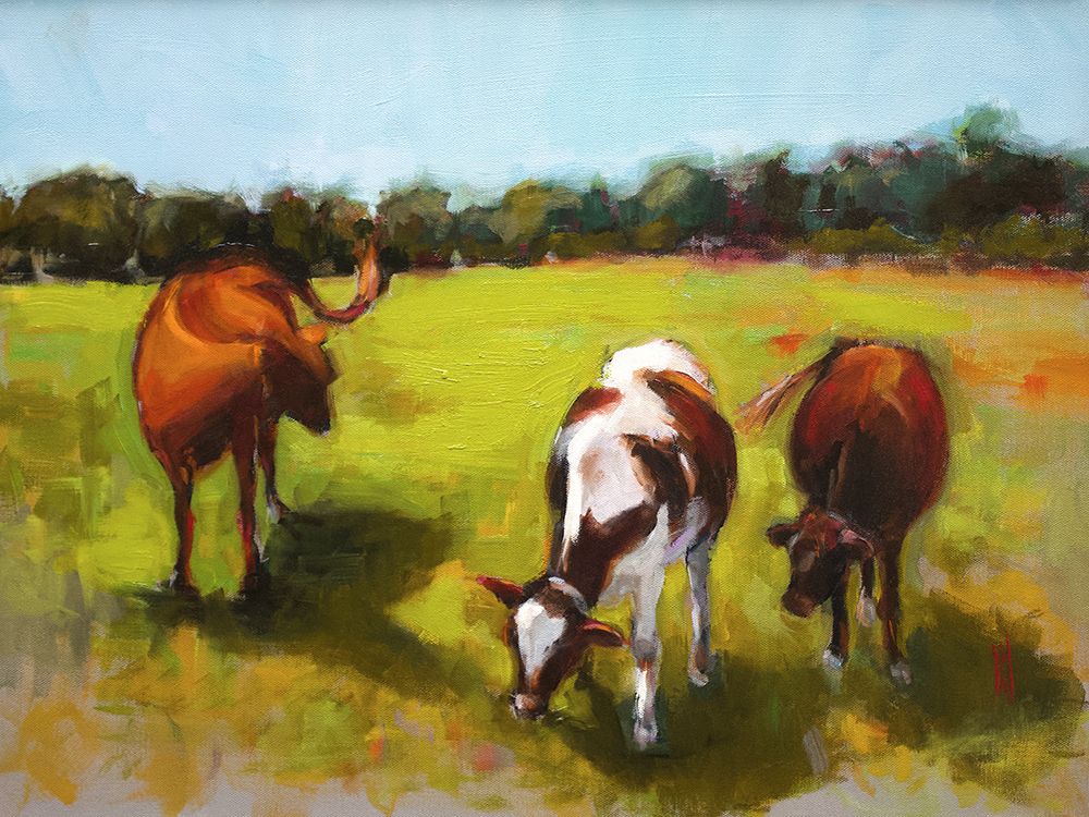 Hannah and Her Sisters art print by Sally Hootnick for $57.95 CAD