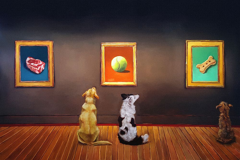 Dog Museum art print by Lucia Heffernan for $57.95 CAD