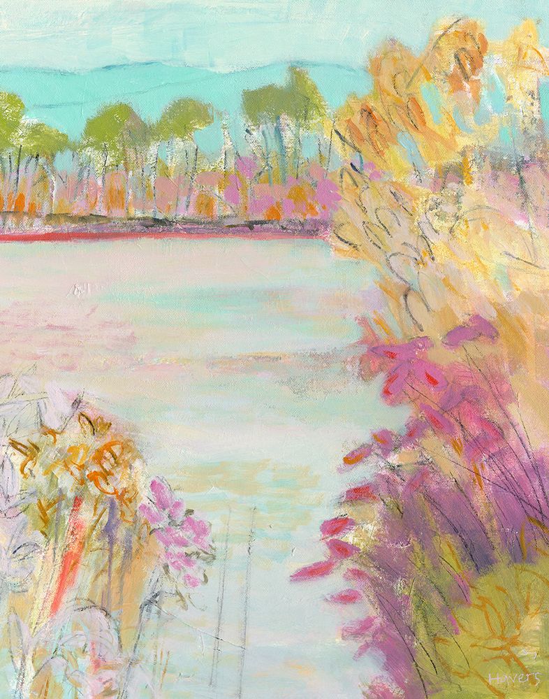 Bright Light Across the Pond art print by Chrissie Havers for $57.95 CAD