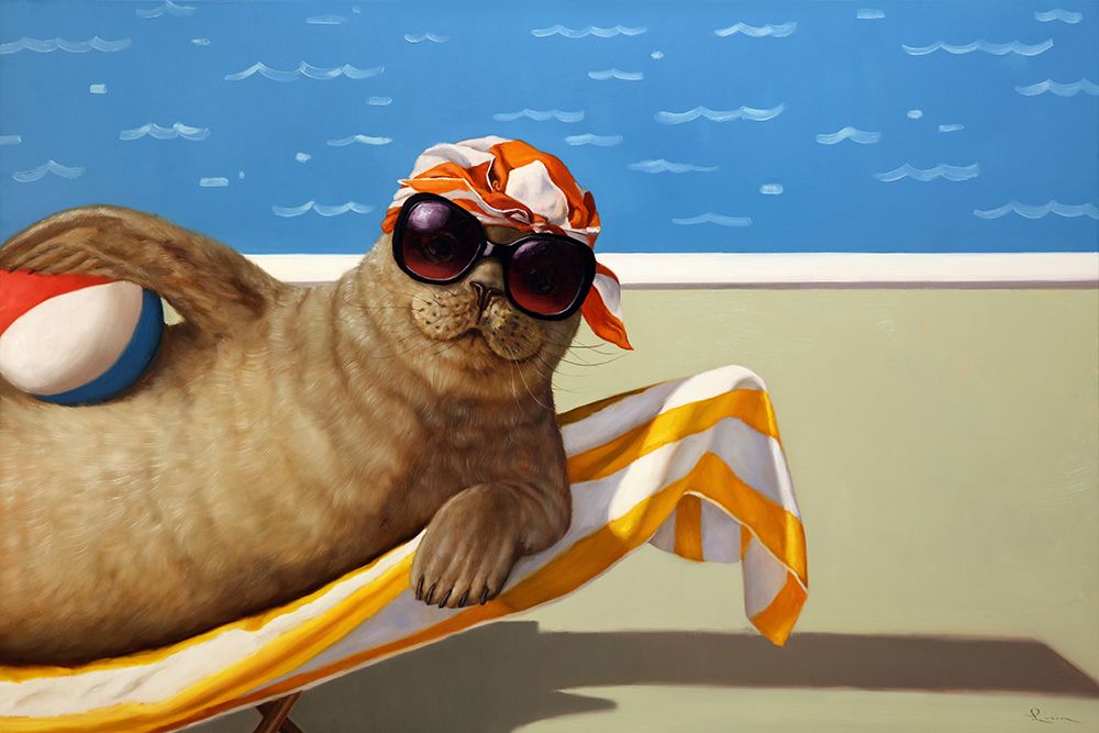 Bathing Beauty art print by Lucia Heffernan for $57.95 CAD