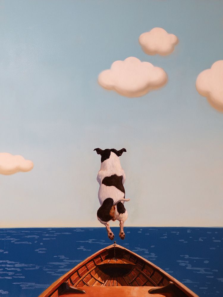 Overboard art print by Lucia Heffernan for $57.95 CAD