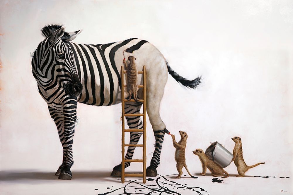 The Paint Job art print by Lucia Heffernan for $57.95 CAD