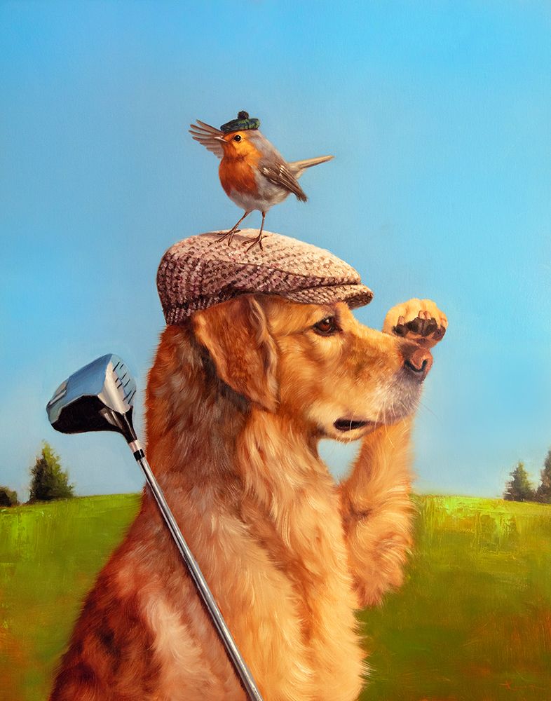 Lost Ball art print by Lucia Heffernan for $57.95 CAD