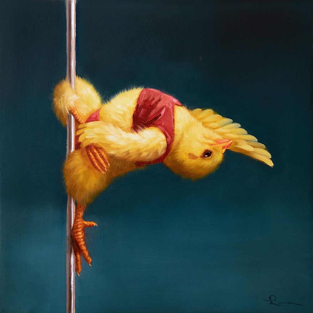 Pole Chick Stargazer art print by Lucia Heffernan for $57.95 CAD