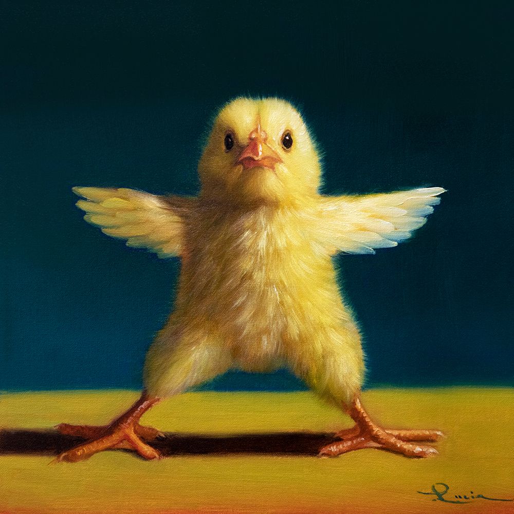 Yoga Chick Star art print by Lucia Heffernan for $57.95 CAD