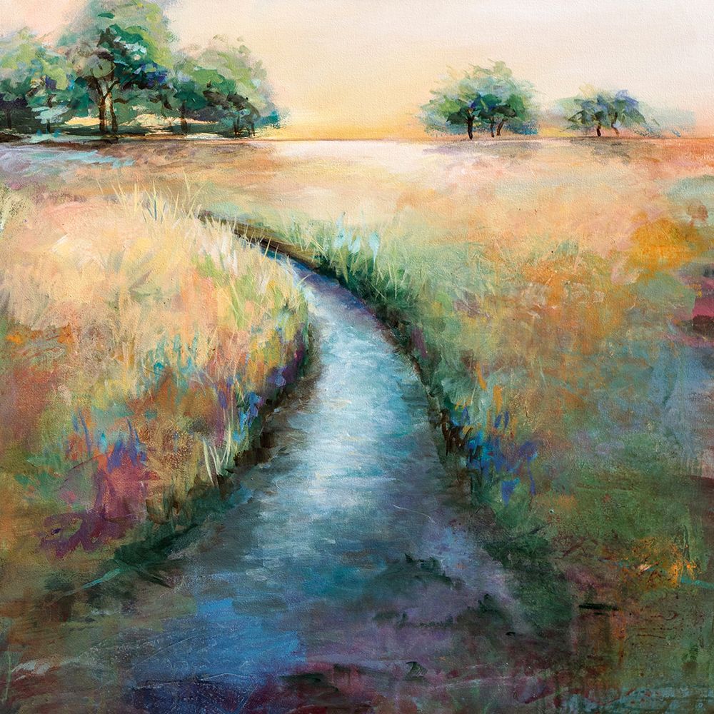 Flowing art print by Karen Hale for $57.95 CAD