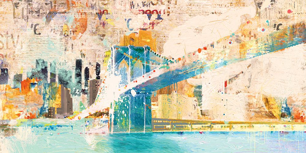 Manhattan Morning art print by Porter Hastings for $57.95 CAD