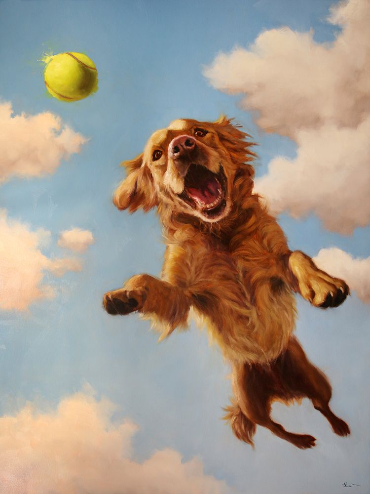 Fetch art print by Lucia Heffernan for $57.95 CAD