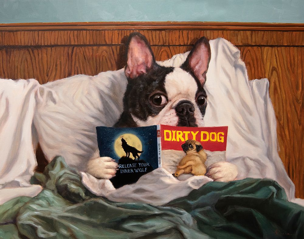 Dirty Dog art print by Lucia Heffernan for $57.95 CAD