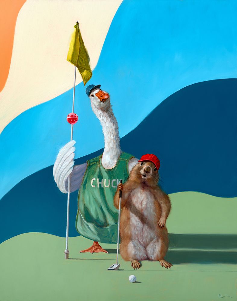 The Perfect Pair art print by Lucia Heffernan for $57.95 CAD