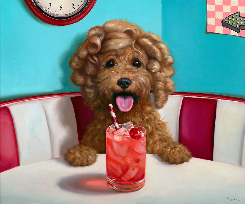 Shirley Temple art print by Lucia Heffernan for $57.95 CAD