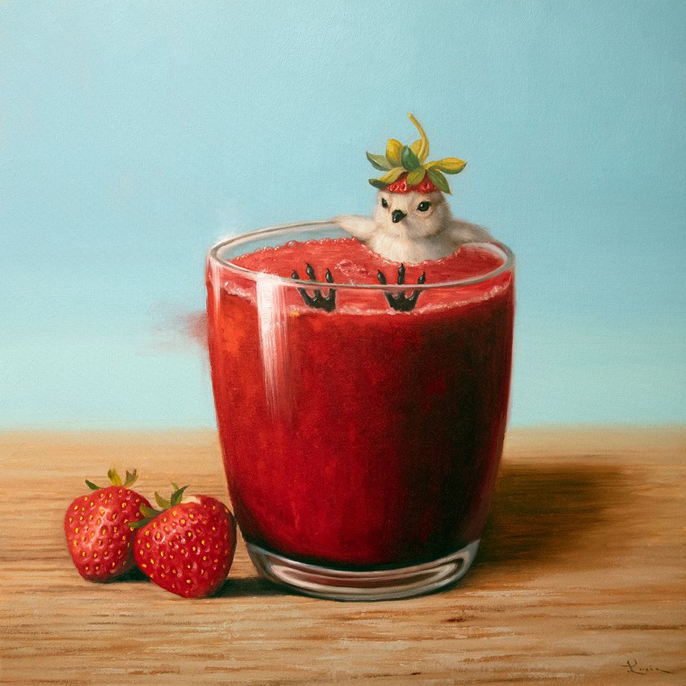 Strawberry Bliss art print by Lucia Heffernan for $57.95 CAD