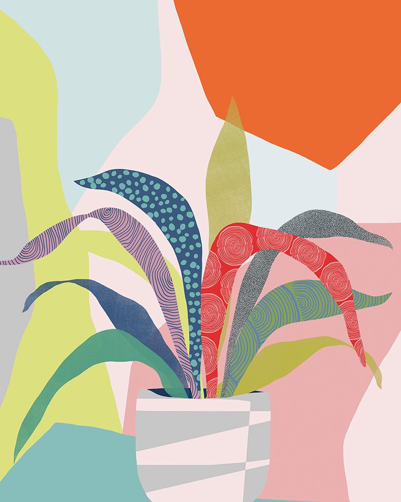 Clown Plant art print by Ioana Horvat for $57.95 CAD