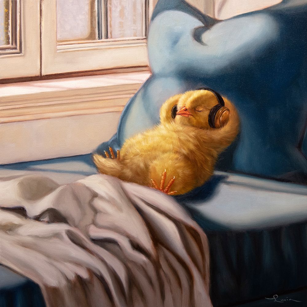 Cozy Beats art print by Lucia Heffernan for $57.95 CAD