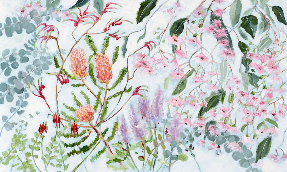 Banksias in Bloom art print by Meredith Howse for $57.95 CAD