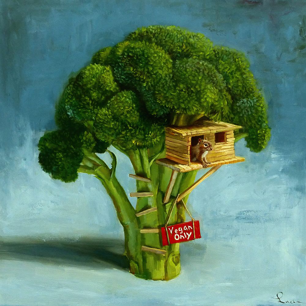 Vegan Only art print by Lucia Heffernan for $57.95 CAD