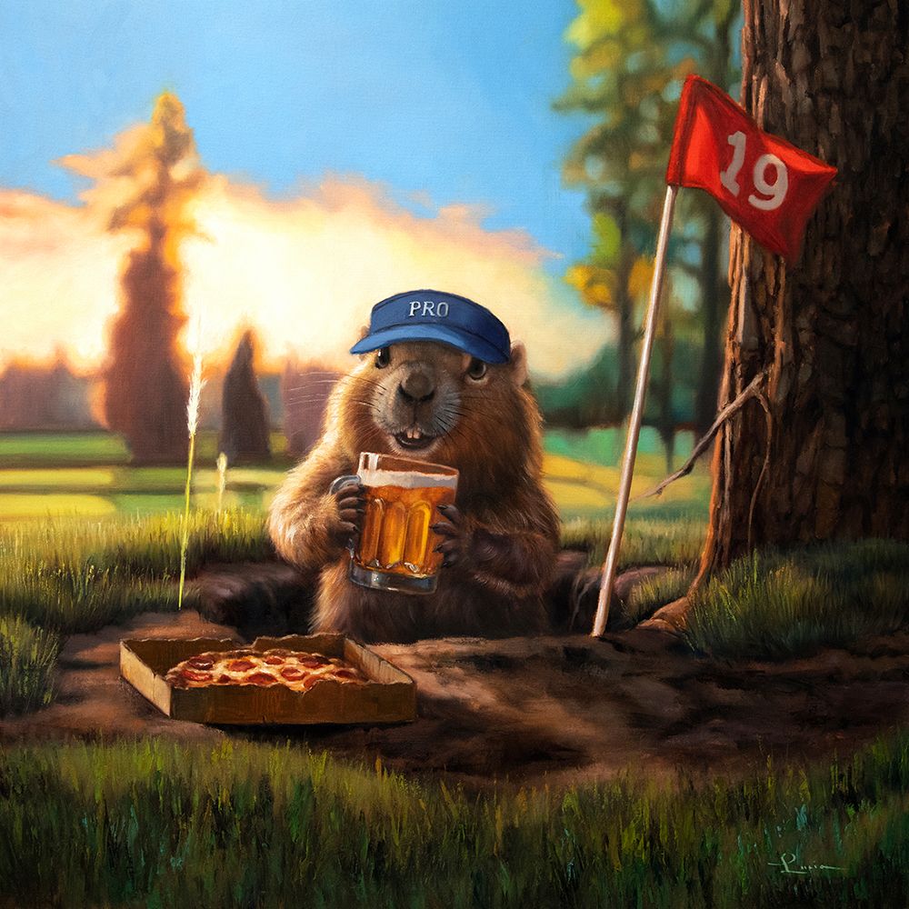 19th Hole art print by Lucia Heffernan for $57.95 CAD