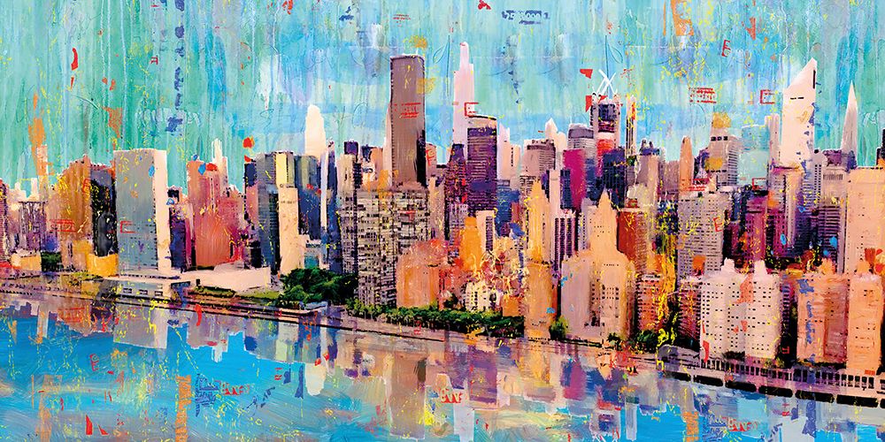 Roosevelt Island Reflection, NY art print by Porter Hastings for $57.95 CAD