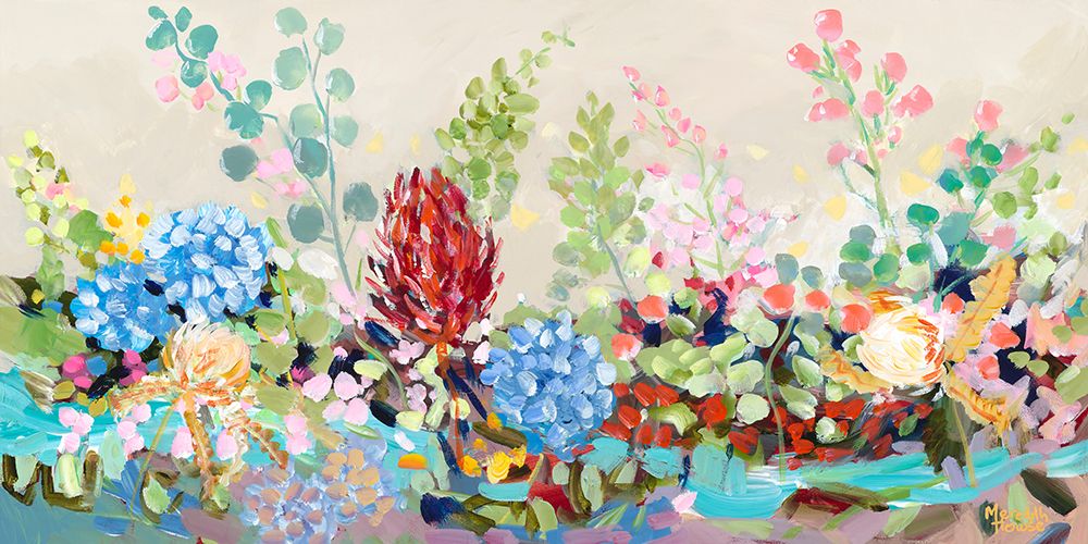 Flower River Vintage art print by Meredith Howse for $57.95 CAD