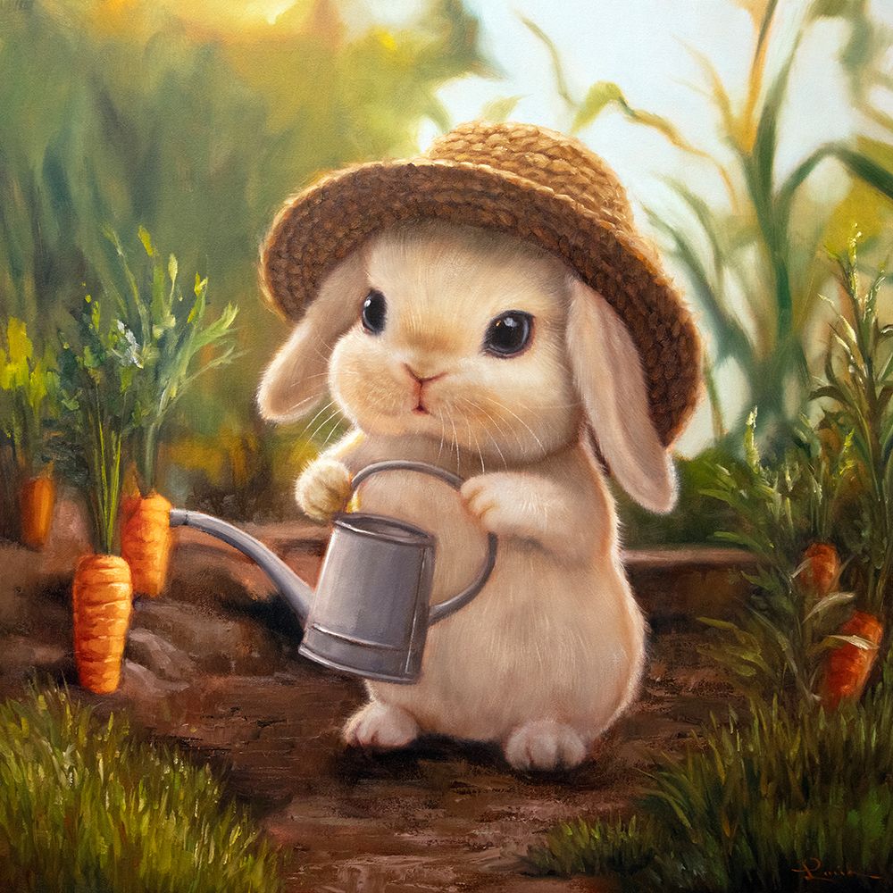 The Carrot-Taker art print by Lucia Heffernan for $57.95 CAD