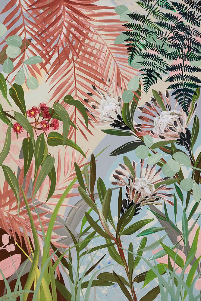 Proteas and Gums art print by Dani Heyward for $57.95 CAD
