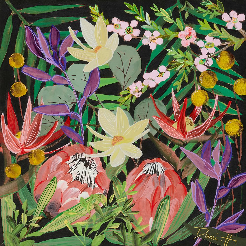 Bouquet 5 art print by Dani Heyward for $57.95 CAD