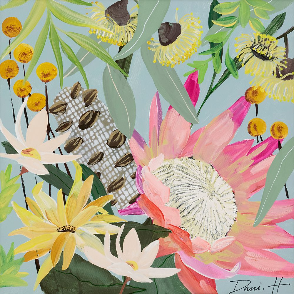 Bouquet 2 art print by Dani Heyward for $57.95 CAD