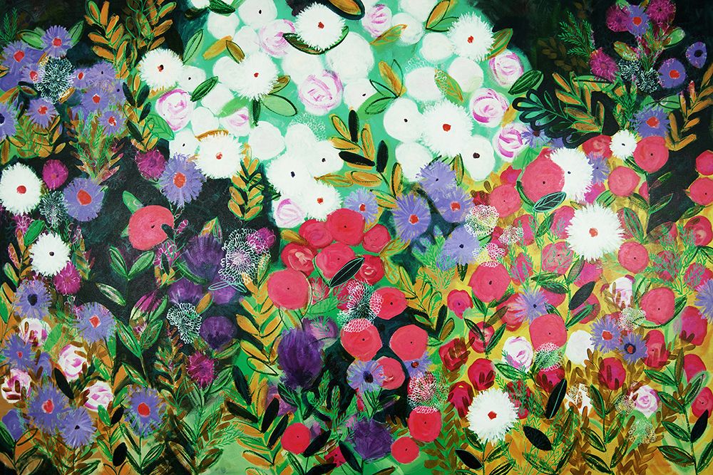 Midnight Garden Hue art print by Shelley Hampe for $57.95 CAD
