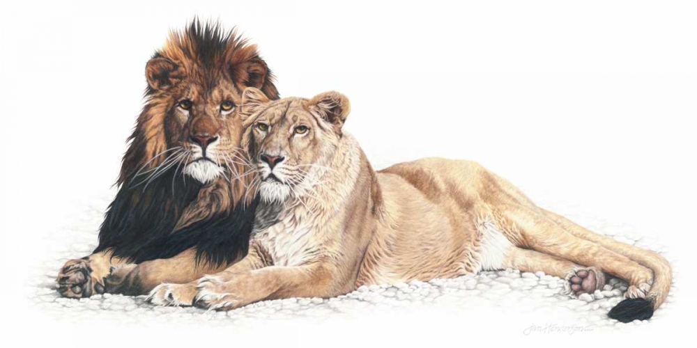 Soul Mates art print by Jan Henderson for $57.95 CAD
