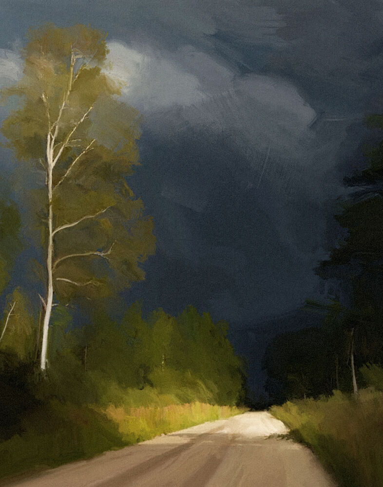 Where the Light Falls Gently art print by Iranzye for $57.95 CAD