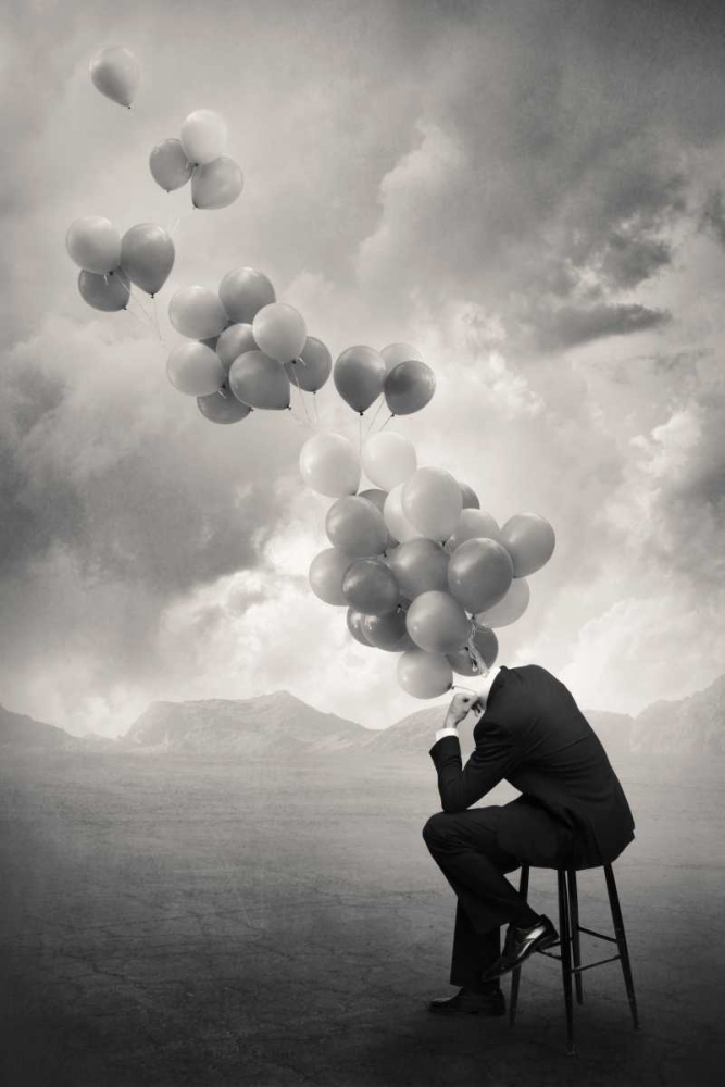 Think art print by Tommy Ingberg for $57.95 CAD